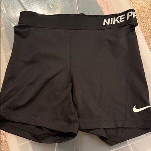 Nike Pro Women's Athletic Black Shorts